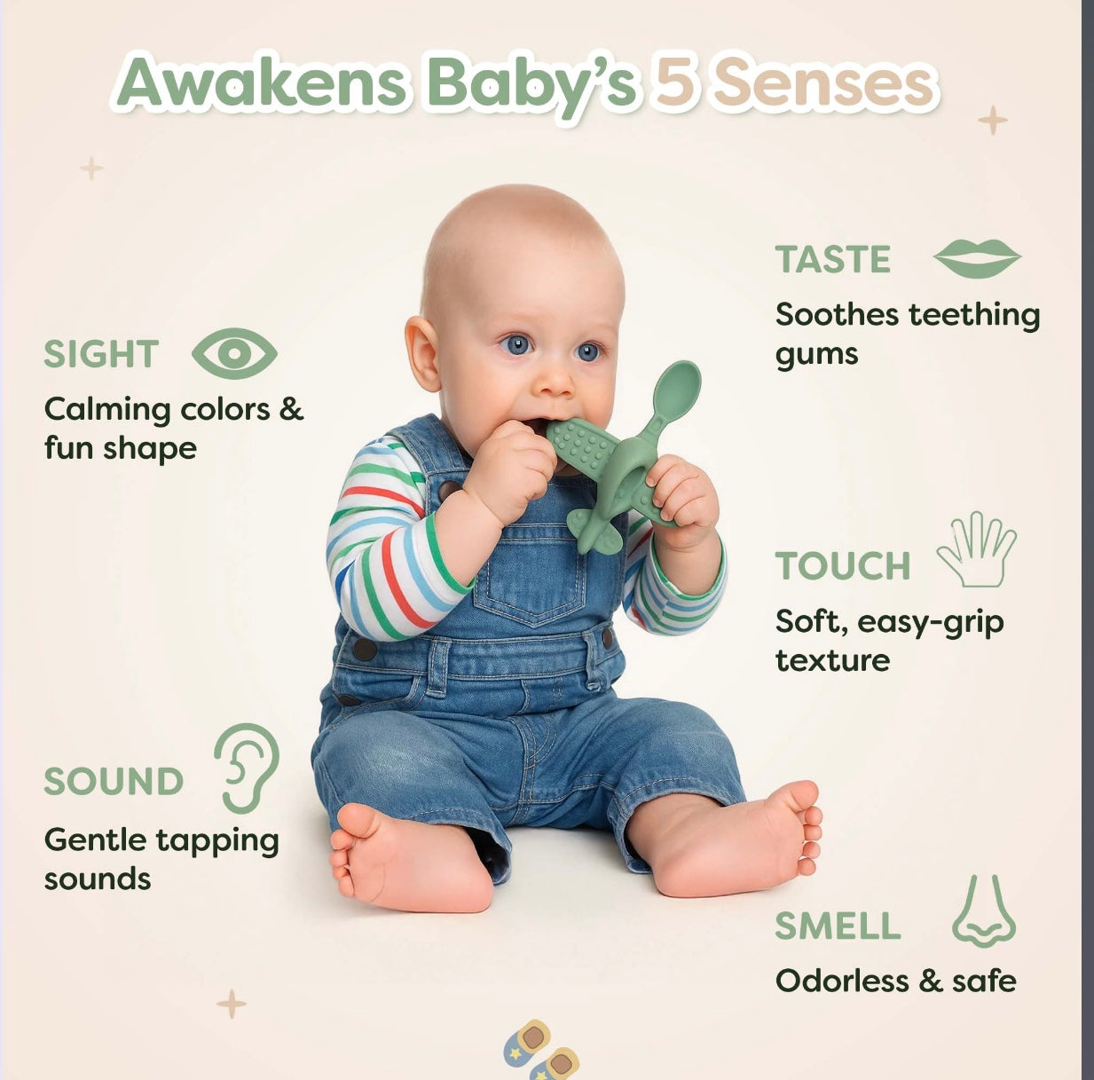 SkyBite Airplane Spoon&Teether